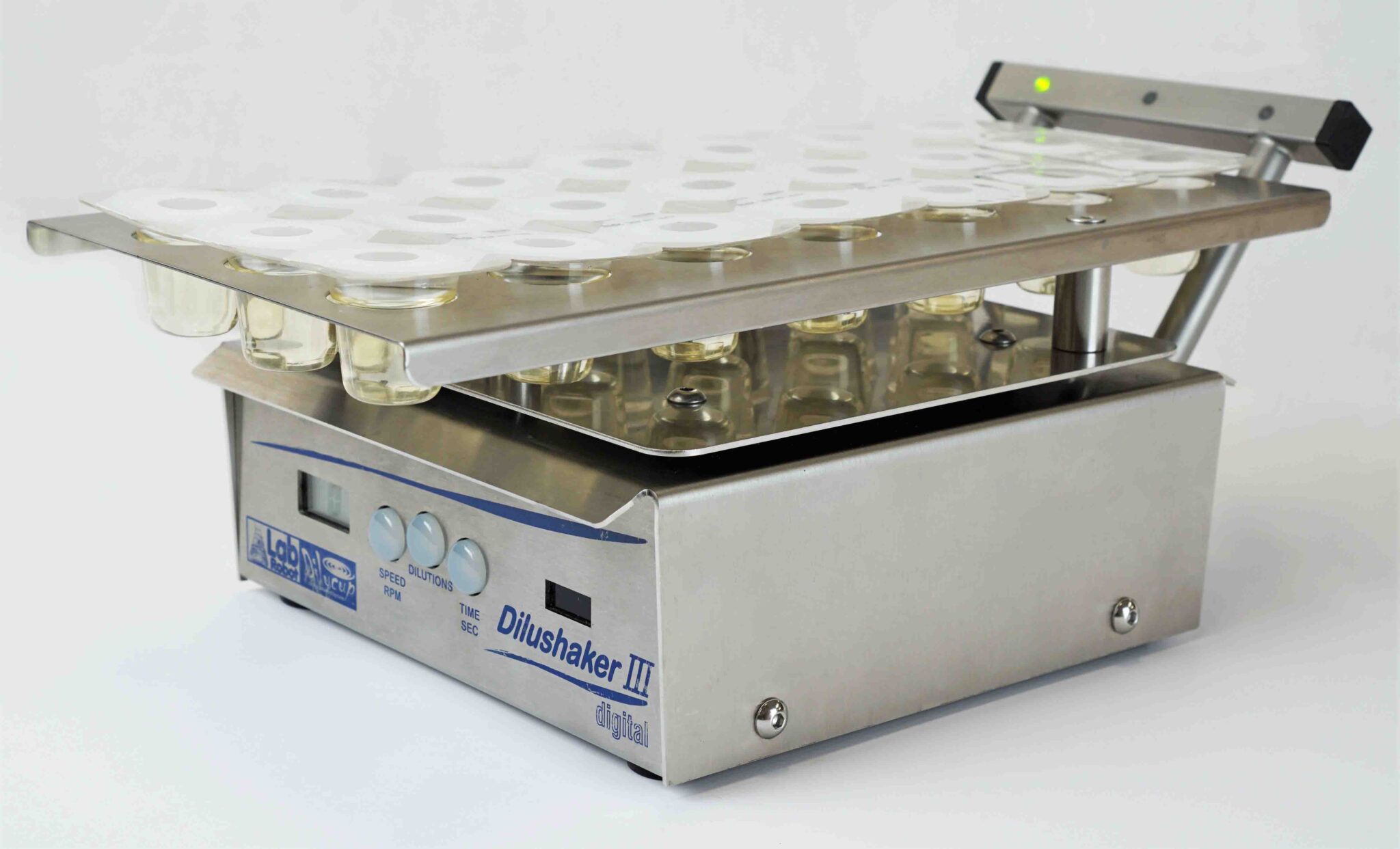 Dilution Machine Laboratory shaker for serial dilutions: Dilushaker III