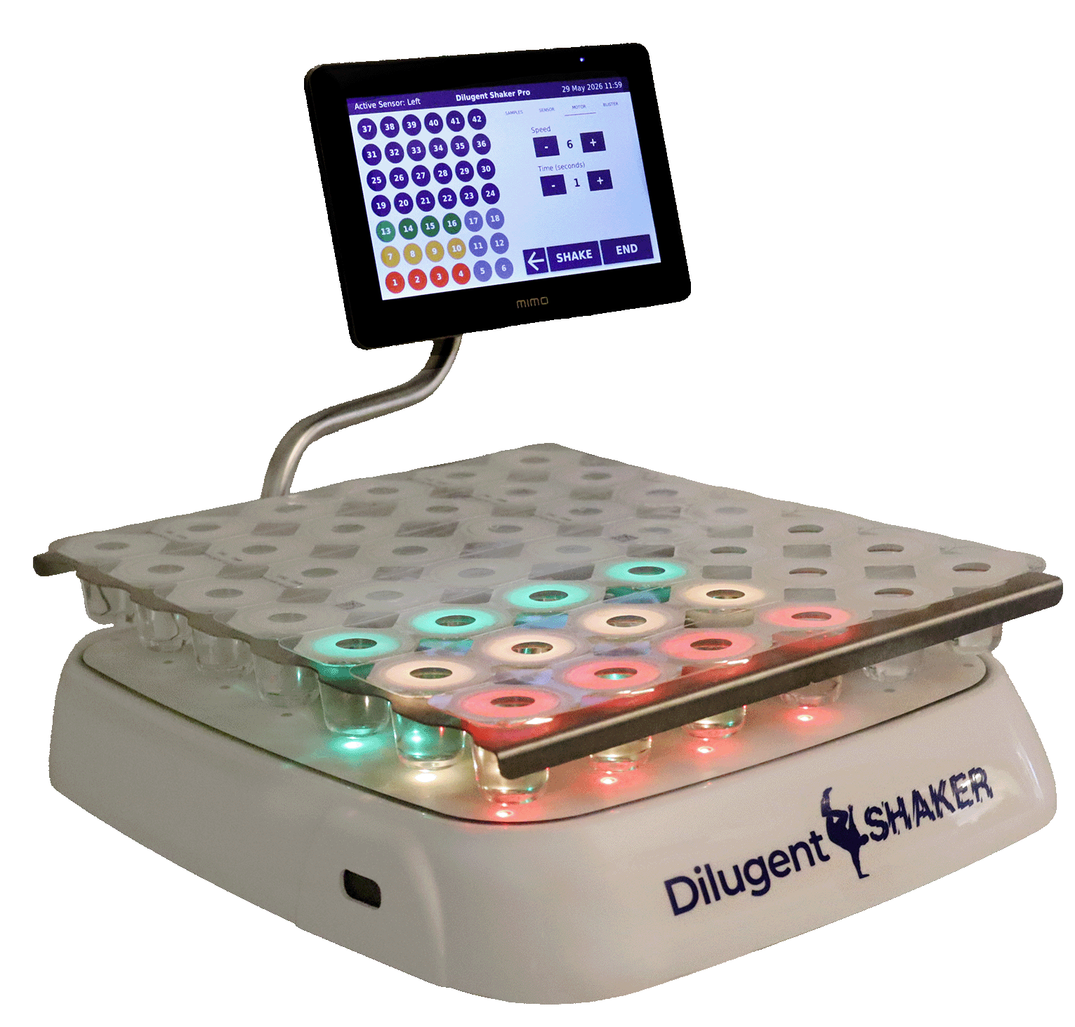 Dilugent Shaker serial dilutions easy