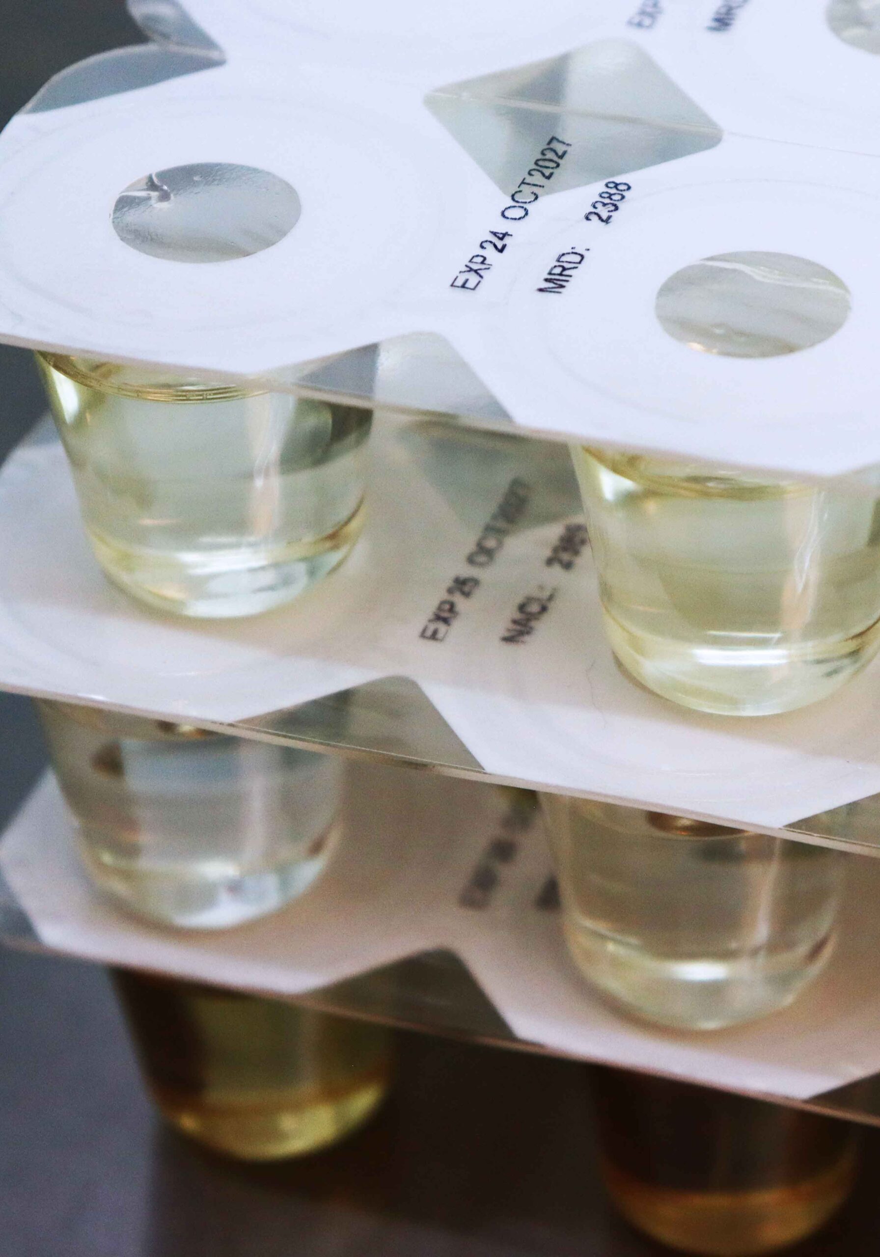 Dilucup MRD NACL BPW alternative dilution tubes
